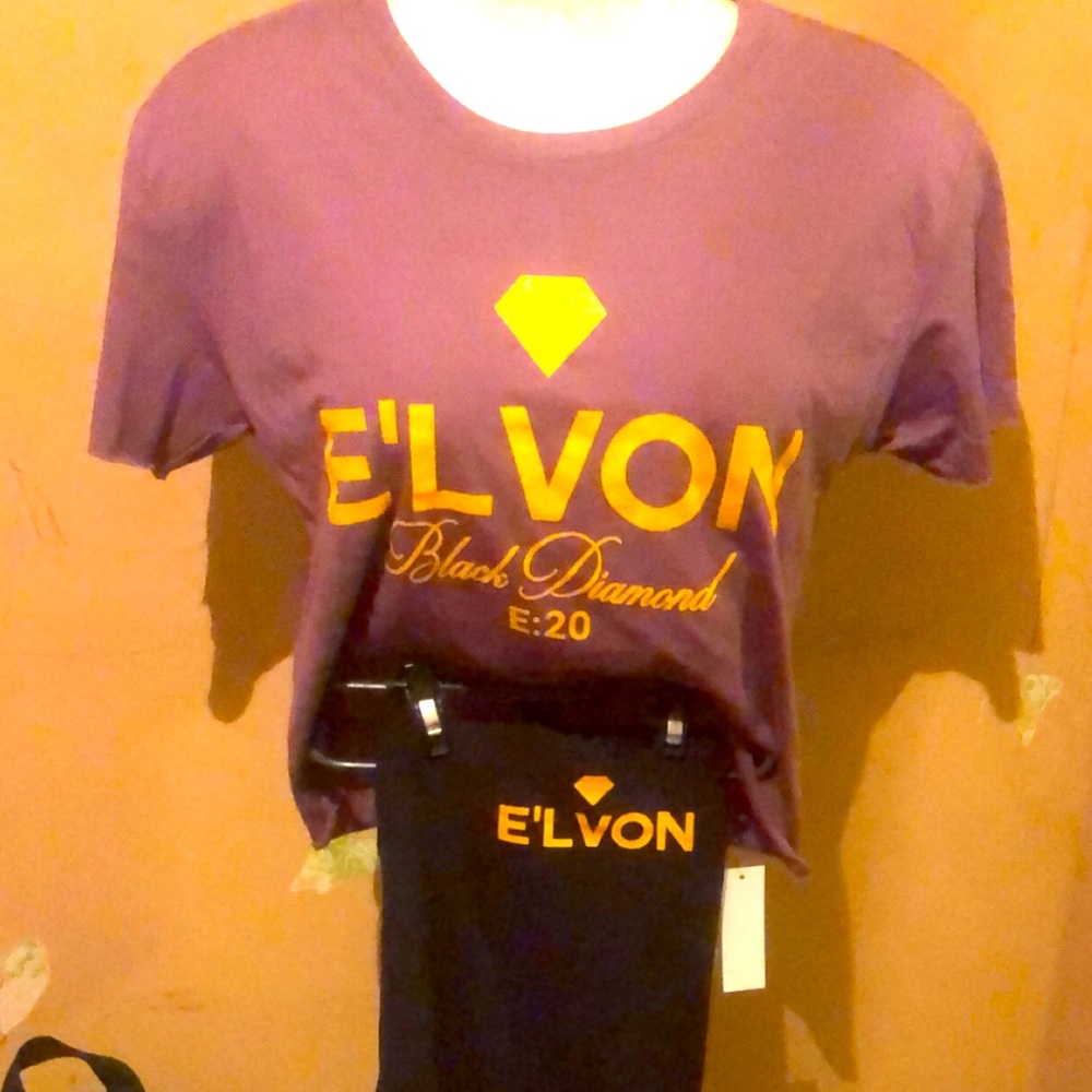 E’lvon Black Diamond Apparel 2piece set